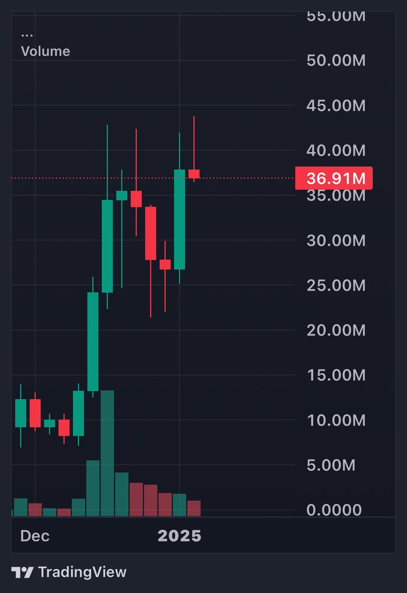 Good morning! Happy Sunday everyone. Let’s start the day talking about $QF | <a href="/QuantumFusion_/">Quantum Fusion</a>.

$QF is once again showing why it's a blue chip in the space. With the recent DevNet launch and PolkaVM tech, the charts have finally broken to that ATH of 42M. Sitting now at 37M MC.