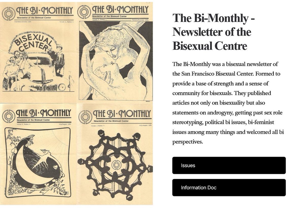 themoonisbi's tweet image. I am reminding bisexuals that I have made a carrd of bisexual magazines! Make sure to check it out if you are interested!