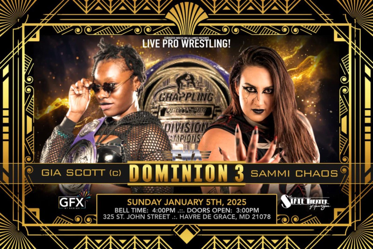 I want to be clear. I have not heard back from Gia Scott &amp; I DID NOT AUTHORIZE a Graps Division Title FIGHTT that is supposedly happening today at FWA. 

If I find out this match happens without proper <a href="/FighttProW/">FIGHTT PRO</a> approvals, there will be consequences.