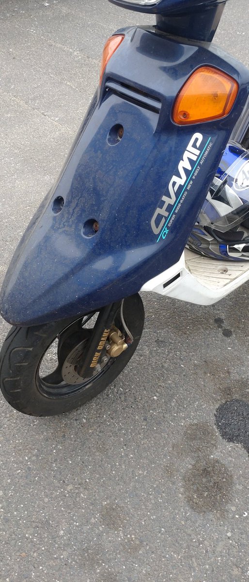 チャンプCX チャンプCXフロントディスク化で差をつけろ🤓