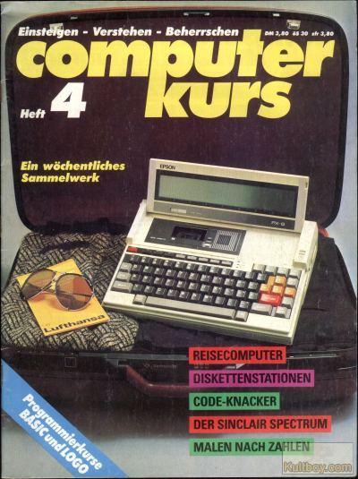 Retrojournal_de's tweet photo. Computerkurs Heft 4 🧳💻: Reisecomputer, Diskettenstationen, Code-Knacker & der legendäre Sinclair Spectrum! 💾🔐 Perfekt für Technik-Fans der 80er. Wer erinnert sich noch an diese Meilensteine? 📚✨ #RetroComputing #Nostalgie #SinclairSpectrum https://t.co/dJUiQI431u