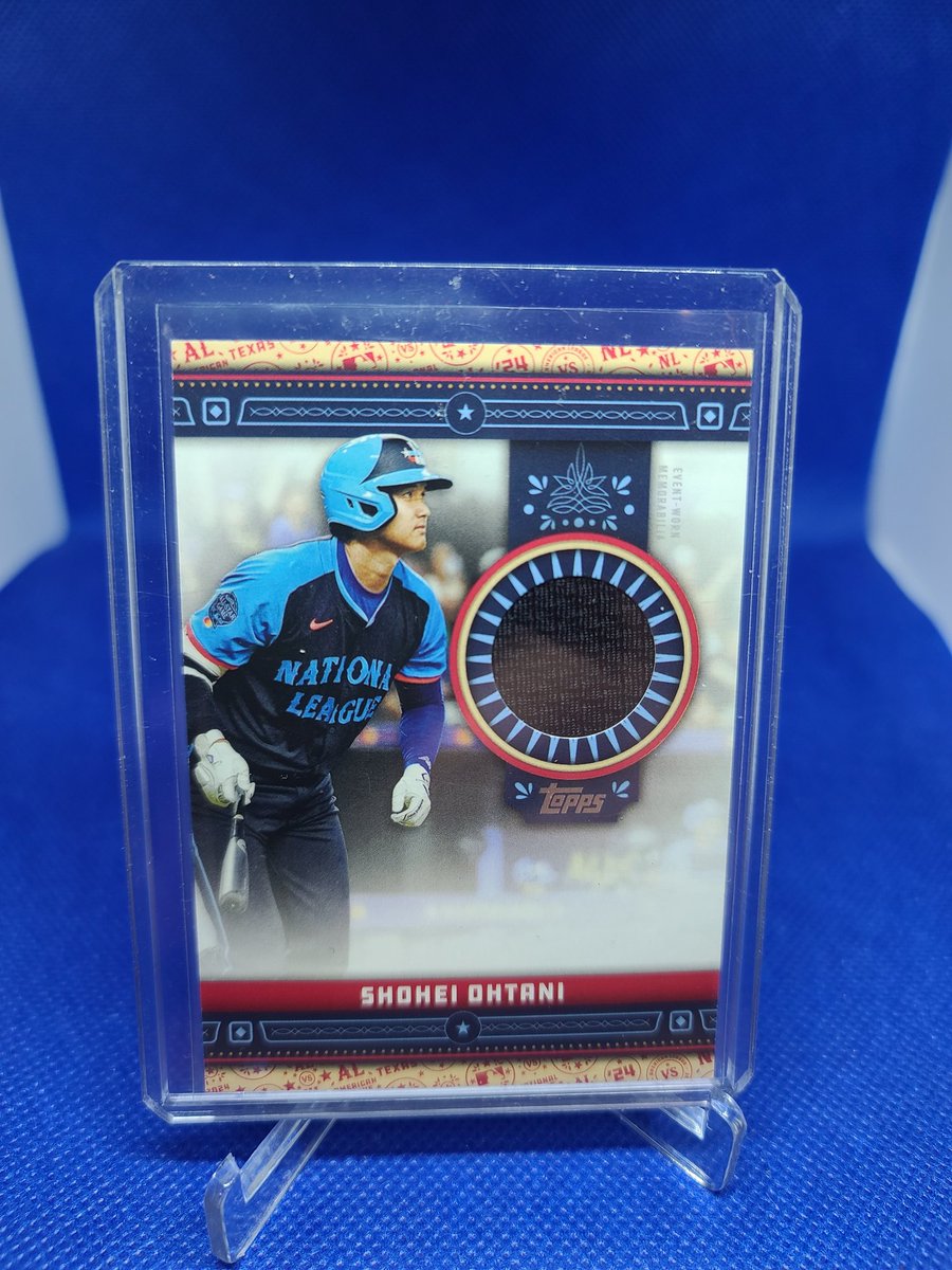 Pulled this card several weeks ago. Thought it was worth about $15 just because it's Ohtani and only player worn. Comp it today to sell and it's $75-100. Wow! Crazy....<a href="/CardPurchaser/">Card Purchaser</a>