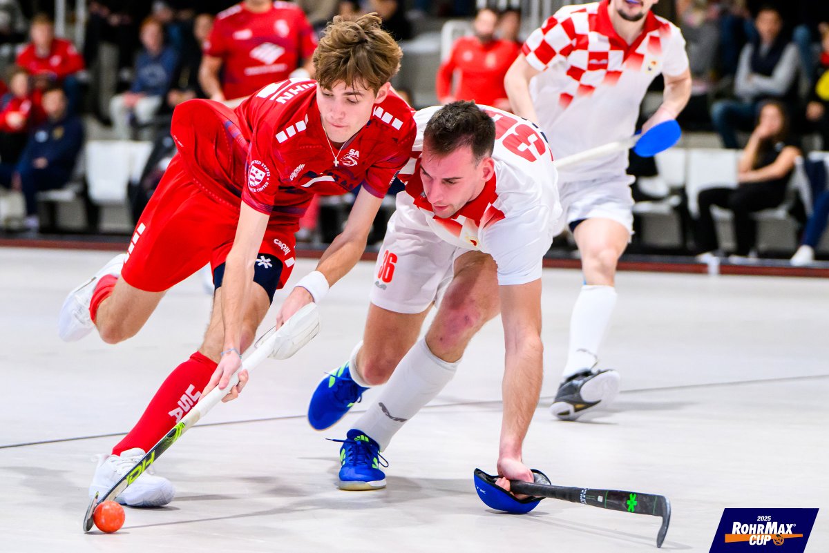 USAFieldHockey's tweet photo. No. 10 Indoor USMNT took on No. 22 Croatia for bronze at the 2025 Rohrmax Cup. An action packed game, USA battled back late in the fourth but Croatia found the game winner with 16 seconds to go as the Wolves' effort fell short in the 7-8 loss.

https://t.co/10s8VI9isq https://t.co/kxsqrHWYFQ