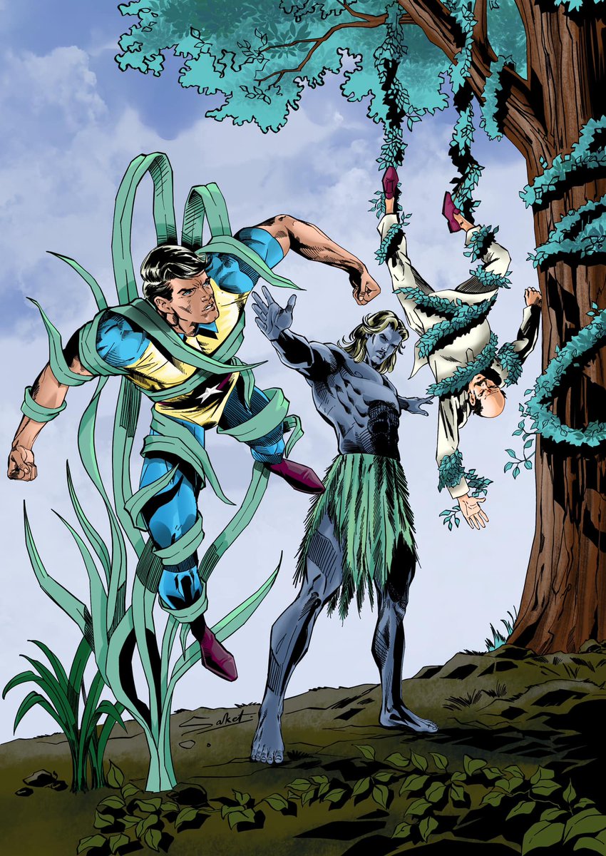 Trendy_Baba_'s tweet photo. Artist Saket Kumar 
#comics #Art #vrikshkatha #SuperCommandoDhruv https://t.co/V1yYVaxxPY