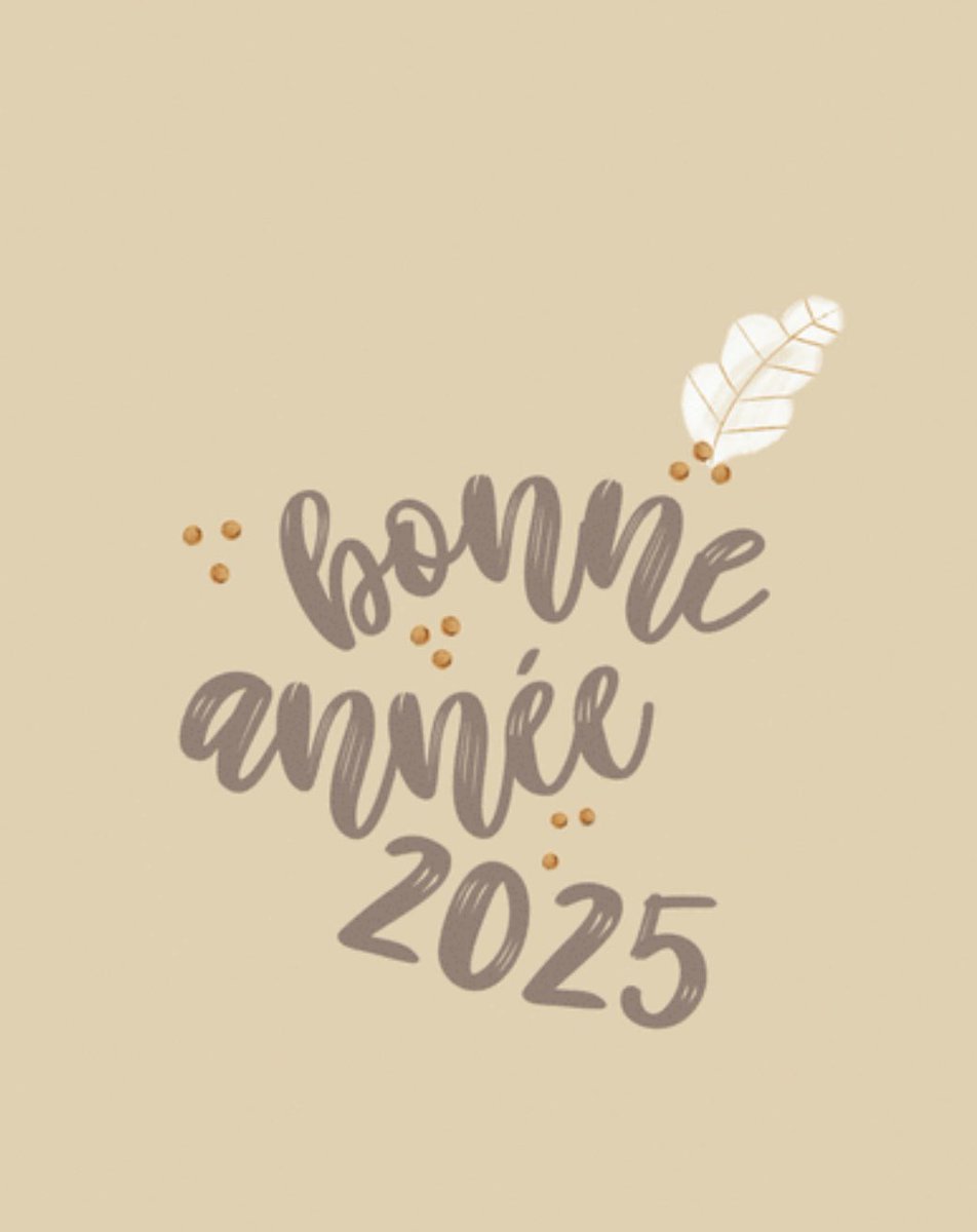 Je vous souhaite une merveilleuse année. 
Qu’elle soit encore plus belle que la précédente. 
Je vous souhaite beaucoup de paillettes et de bonheur. ✨

📺 Sachez que votre pré-matinale reprend ses droits. 
On se retrouve dès demain, à partir de 4h30, sur BFMTV. ⏰