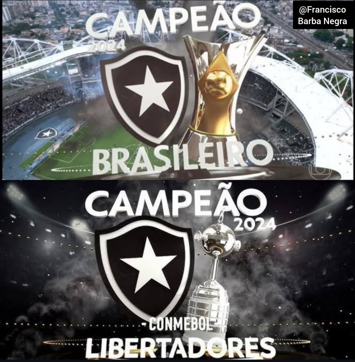 Só pra lembrar 😌🏴🏳 #Botafogo