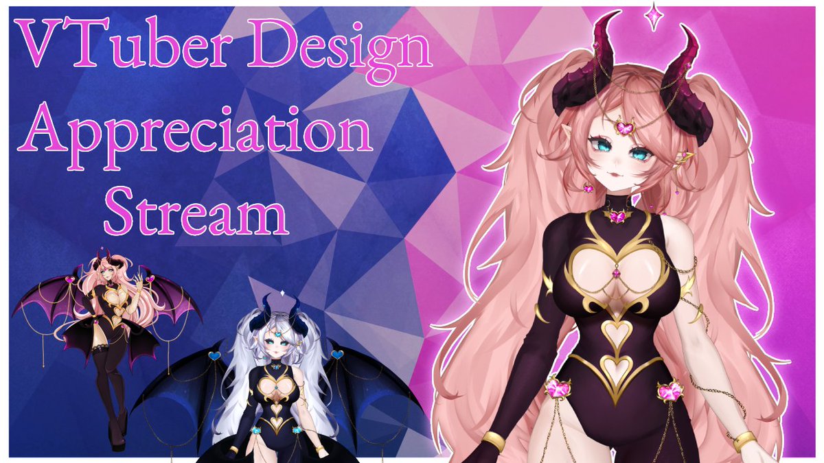 VTuber Design Appreciation!!!

Please drop your png, reference sheet or model below, and I will praise your design on my 2 year affiliate anniversary stream on January 16th! 

Feel free to share a bit about yourself/your model/your lore as well 🫶