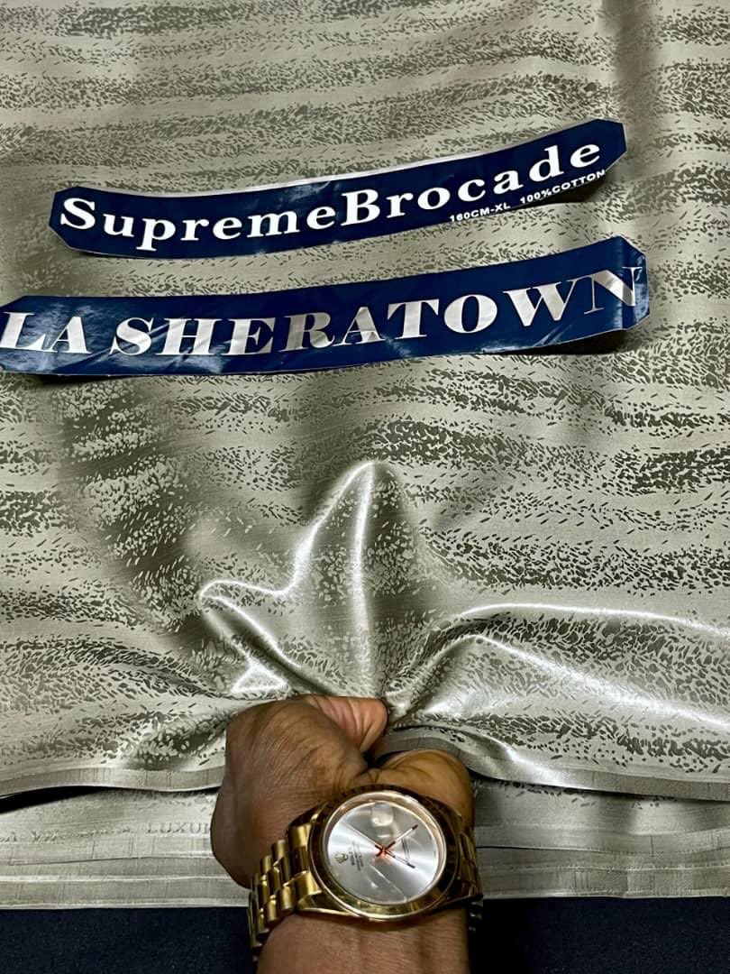 mallam__yaya's tweet photo. Dress like a boss😎

La Sheratown Brocade™️
🏷️8k NGN per yard
📍Kwari,Kano(Express delivery anywhere)

Check thread for more stunning colors🤩 https://t.co/ipWoWnFieL