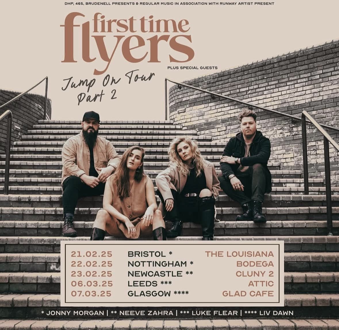 Neeve Zahra (@neevezahramusic) on Twitter photo I’m so excited to announce that I’ll be joining <a href="/firsttimeflyers/">FIRST TIME FLYERS</a> in Newcastle for their tour 💘
I absolutely loved joining them on part one of their tour, I can’t wait to do it again!! Go get your tickets now!
firsttimeflyers.com I’m so excited to announce that I’ll be joining <a href="/firsttimeflyers/">FIRST TIME FLYERS</a> in Newcastle for their tour 💘
I absolutely loved joining them on part one of their tour, I can’t wait to do it again!! Go get your tickets now!
firsttimeflyers.com