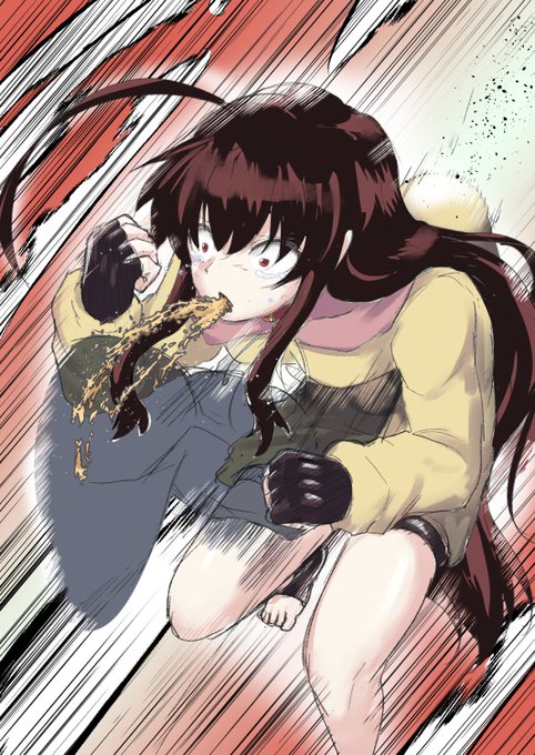 #18G  #リョナ #腹パンチ 
描画時間、ラフから始めて53分!久しぶりにワンドロ頑張った! 