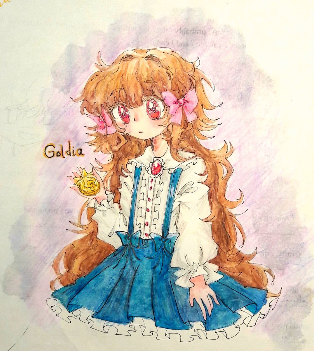 linhchiiz's tweet photo. fanart golfia 2 test my new water color pencils
#pocketmirror
#littlegoody https://t.co/ndTeJBviVQ