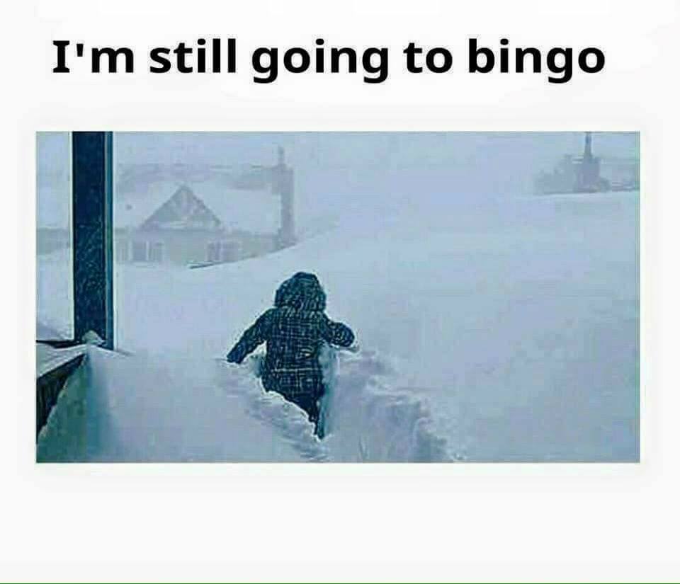 BjsBingoLeigh's tweet photo. We would love to see you if you can make it to Bingo tonight we will still be here for you ☃️❄️☃️❄️
With exciting games of bingo 🙋‍♀️ and slots 🎰 together with fantastic value food 🍔 and drinks 🍻 BJ’s, if you haven't BIN-GO! https://t.co/VzXnKRCwUy
