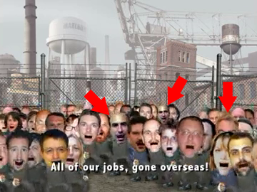 jibjabtwt's tweet image. Did You Know? In the "2-0-5 Year In Review," you can a bald man being used twice in the "gone overseas" scene, possibly on accident! The "SUV" guy also appears, despite his actual scene being next.
