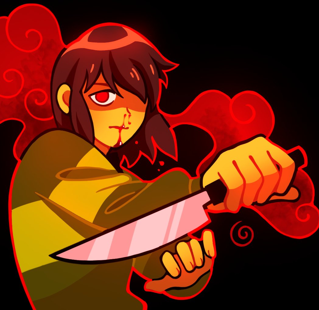 GhostBento's tweet photo. Self defense
#DELTARUNE #Kris https://t.co/YSB2XcY7TJ