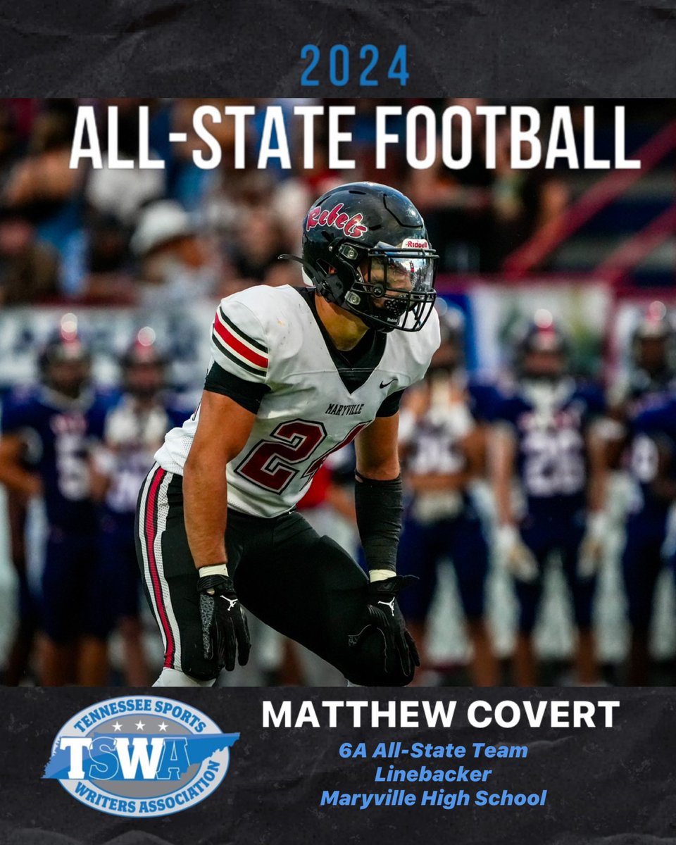 Matthew Covert (@matthewcovert3) on Twitter photo Thankful to make TSWA 6A All-State Football Team!! <a href="/MHSRebelsFB/">Maryville Rebels Football</a> <a href="/kennycobble42/">Kenny Cobble</a> <a href="/CoachCrews_MHS/">Dakota Crews</a> <a href="/Dhunt1414/">Derek Hunt</a> <a href="/QBCoachFox/">Ben Fox</a> Thankful to make TSWA 6A All-State Football Team!! <a href="/MHSRebelsFB/">Maryville Rebels Football</a> <a href="/kennycobble42/">Kenny Cobble</a> <a href="/CoachCrews_MHS/">Dakota Crews</a> <a href="/Dhunt1414/">Derek Hunt</a> <a href="/QBCoachFox/">Ben Fox</a>