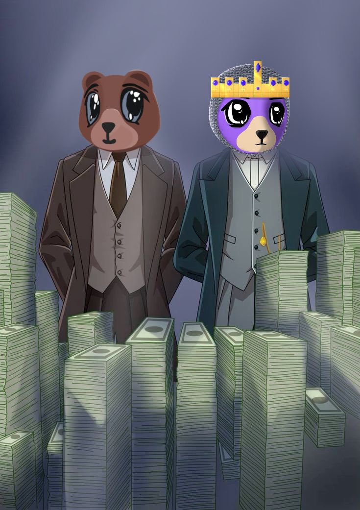 heisjohnmayor's tweet photo. Two Teddys,
Stacked cash ahead, a baller’s scene.
Arms are folded, but thoughts? A mess,
“Do we grab it now, or wait for success?”

Teddism says, “Nah, let’s just vibe,”
The cash will wait—we’re still alive!
After mint, the choice is clear—
Rich or silly? Teddys persevere. 🐻💰 https://t.co/5kqOxW4zMX