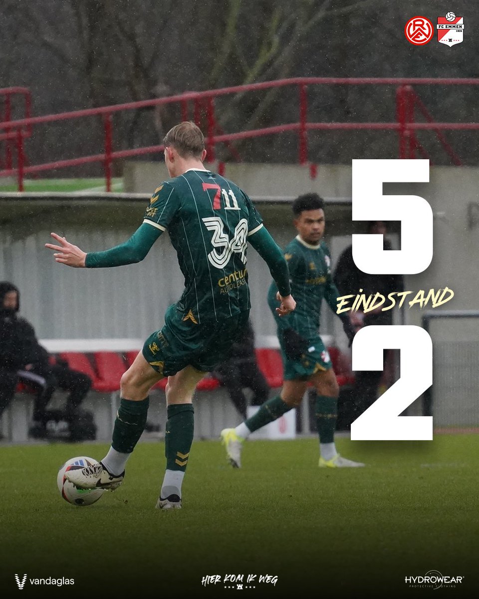 Het is klaar in Essen. 

#rweEMM #HIERKOMIKWEG