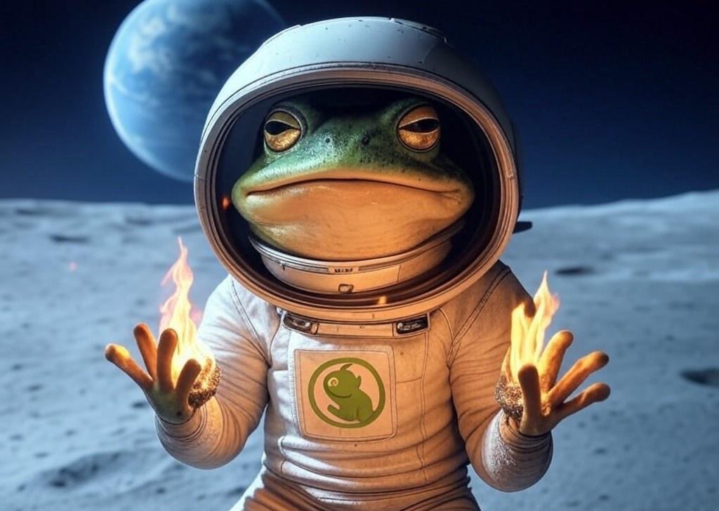 Enter the publicsale end countdown ⏳

Do you feel cold this winter 🥶❄️

Maybe burn some $Frog to warm🐸

#TravelFrog #Ai  $Frog