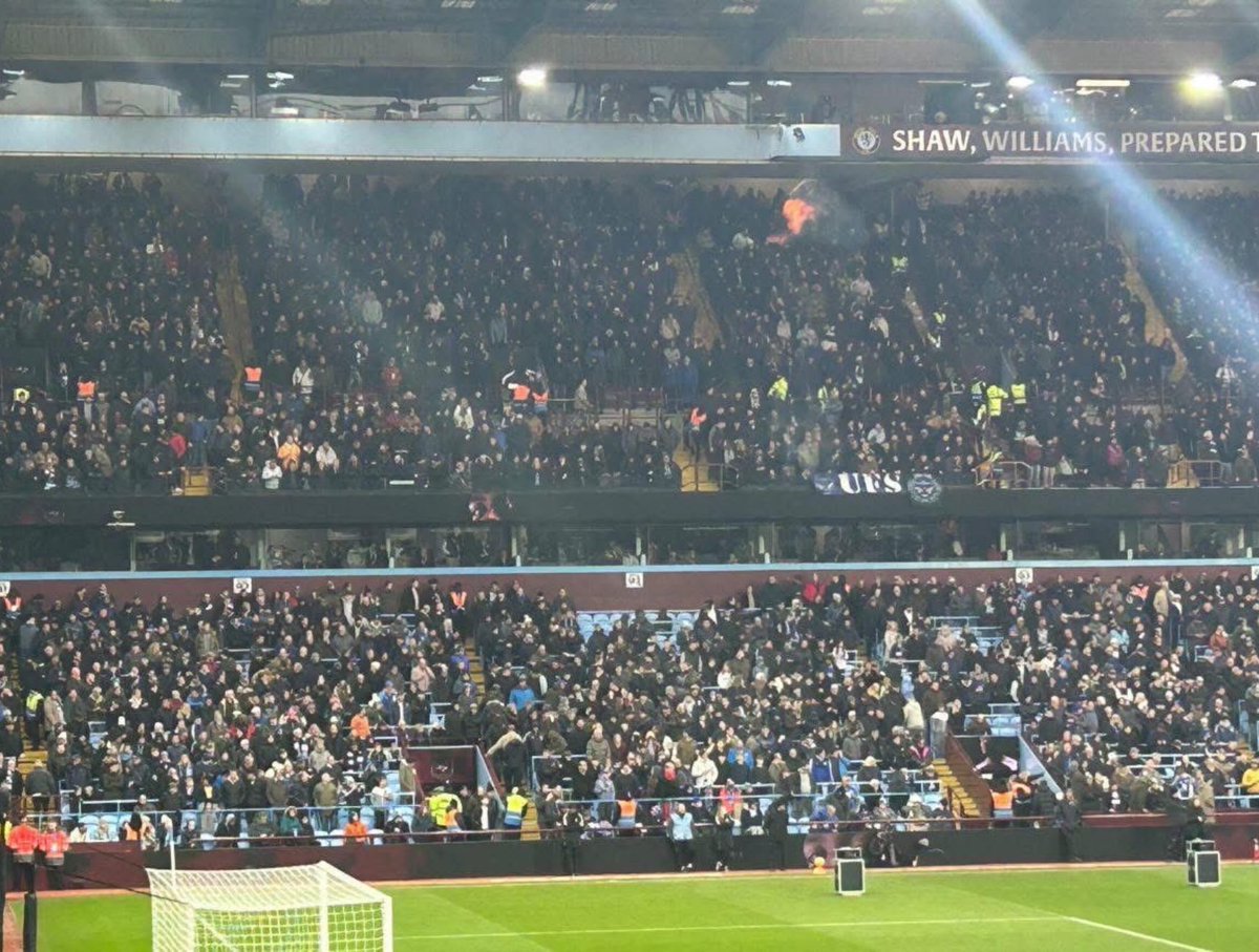 So at the Villa game yesterday the UFS lads were hounded all game by stewards to remove their banners from the top tier as they were covering the advertising boards. 

The fucking adverts weren’t even turned on. 

The life of an English football fan ladies and gentleman.