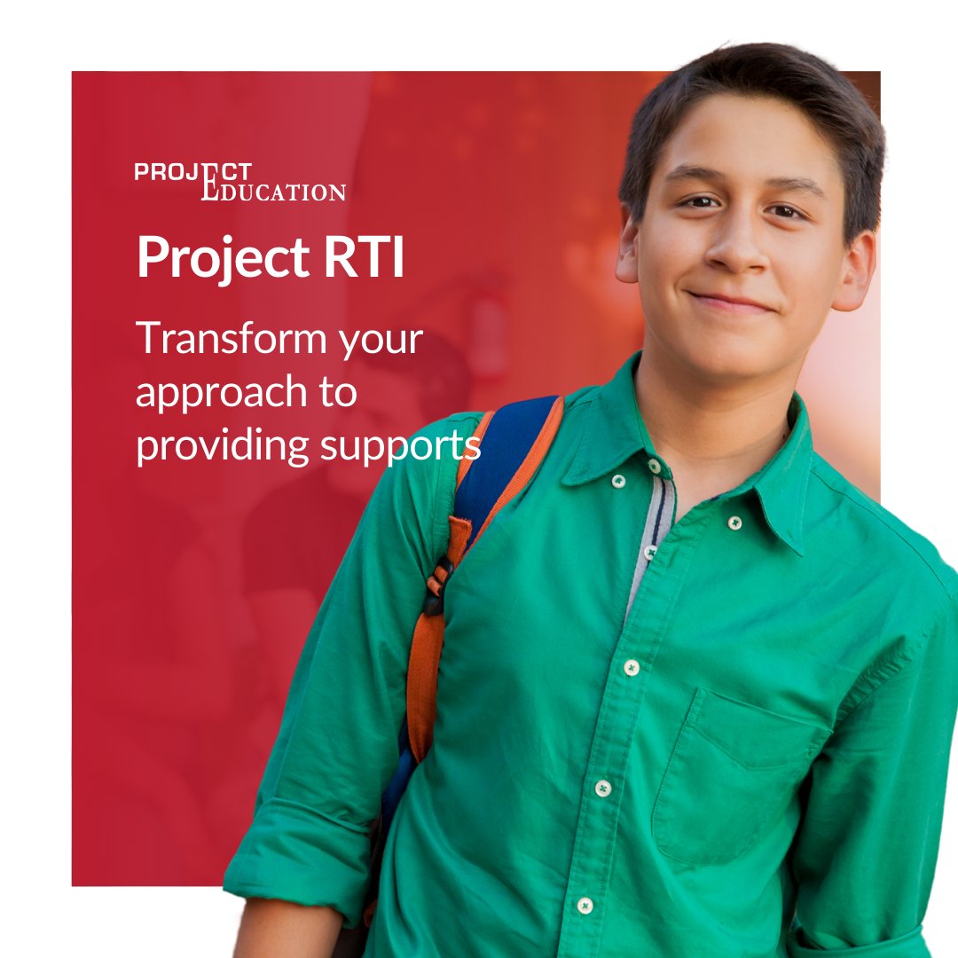 theproject_edu's tweet image. Discover how #ProjectRTI can transform your approach to providing supports! 📊 Check out the fact sheet to learn more about its impact on student success: projecteducation.net/wp-content/upl… #education #RTI #StudentSupport