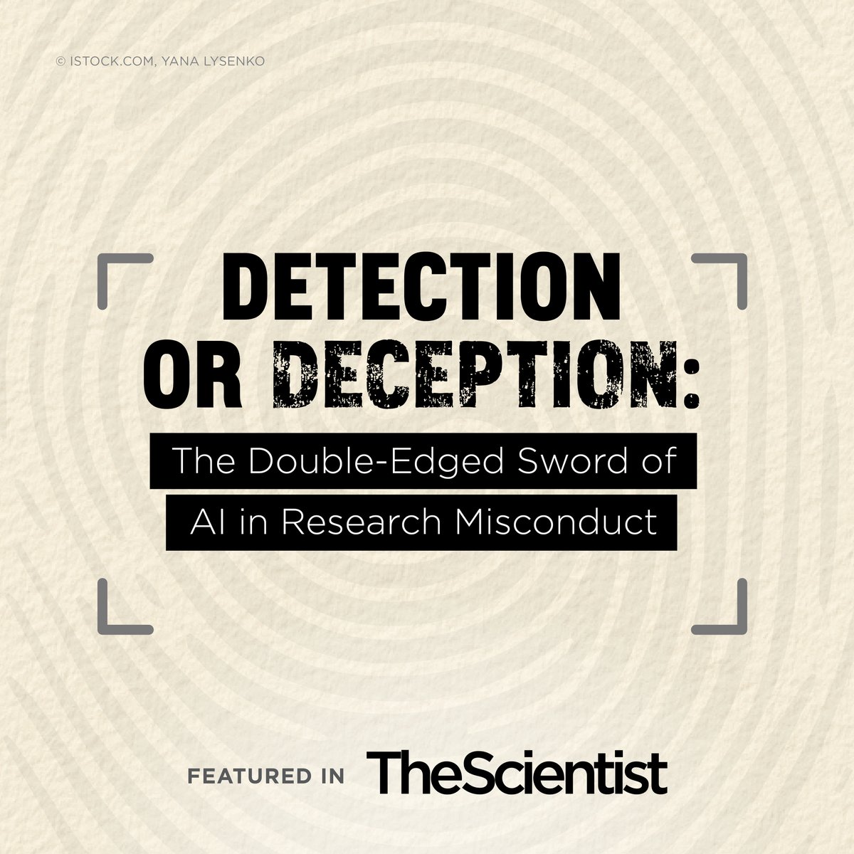 In 2023, more than 10,000 research papers were retracted.

Researchers are developing new tools to detect research misconduct. However, the rise in AI-generated content may only make it harder to catch a cheat.

Scientists are turning to AI to fight AI: bit.ly/40luqSA