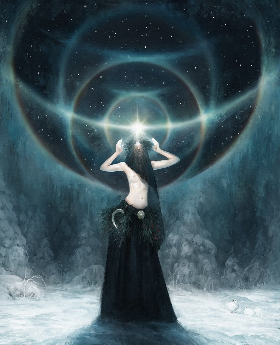 Astral Wind 🌀

Every year I make a painting for the winter solstice, it's my way of celebrating it. I didn't have the time this year, but what a pleasure to have been able to spend the first few days of 2025 on such a personal project ! Happy New Year to you folks ✨