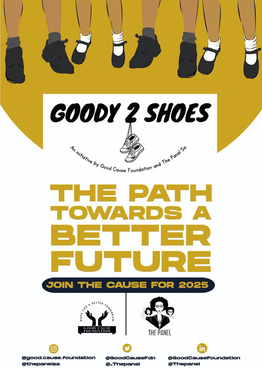 GoodCauseFdn's tweet image. Happy New Year🥳

. T’S BACK2SCHOOL for our future leaders. We’re once again calling on everyone to assist us in our efforts to assist those in need by donating👞. Please do get into contact with us. 
Your assistance is appreciated already.

“THE PATH TOWARDS A BETTER FUTURE”🖤🤍