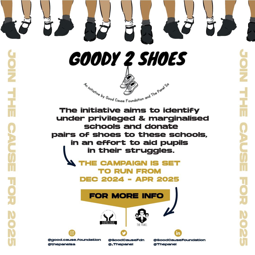 GoodCauseFdn's tweet image. Happy New Year🥳

. T’S BACK2SCHOOL for our future leaders. We’re once again calling on everyone to assist us in our efforts to assist those in need by donating👞. Please do get into contact with us. 
Your assistance is appreciated already.

“THE PATH TOWARDS A BETTER FUTURE”🖤🤍