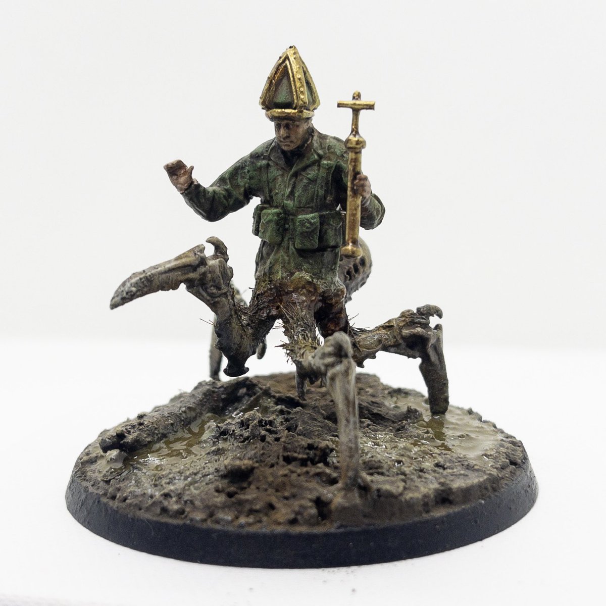 Morosemini's tweet photo. †† HERETIC ††

#WarhammerCommunity 
#Trenchcrusade https://t.co/wwW2pLvk3e