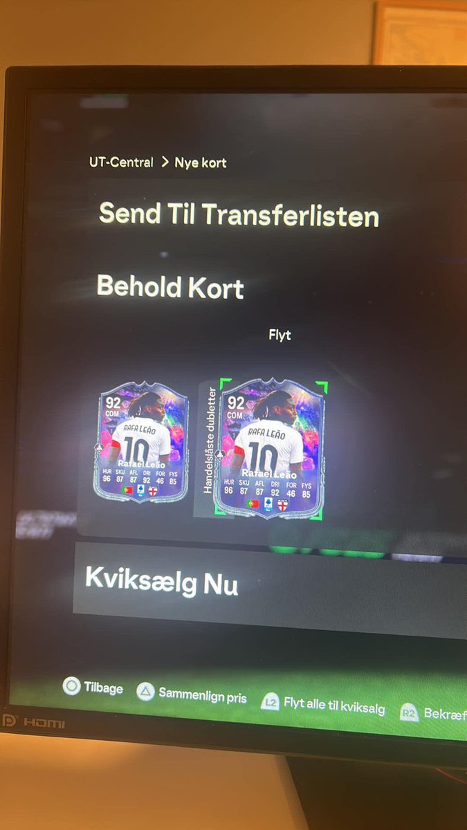 I gætter aldrig hvis playerpicks det her er!