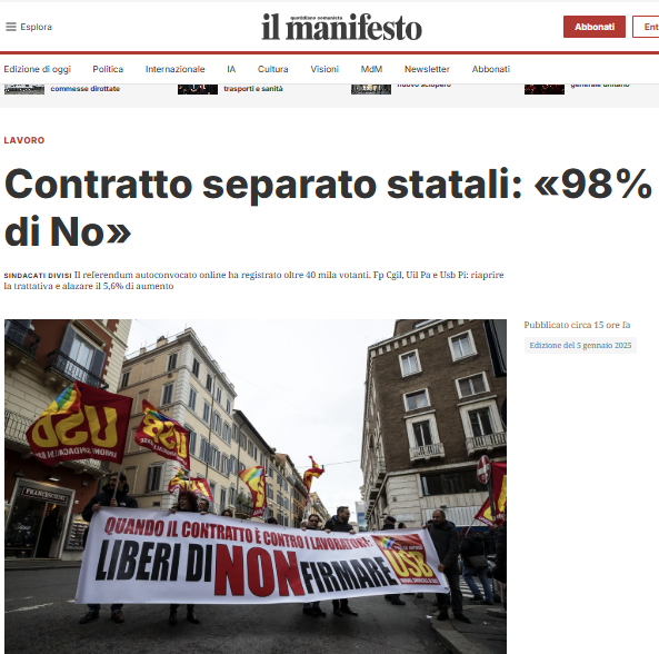 crasicap's tweet photo. Non vorrei mai dire che la #CISL sia diventata un #sindacato giallo, ma un tantinello filogovernativo...
#contratto #statali
https://t.co/VJCOXIBlfo https://t.co/yVlfLsKgOK