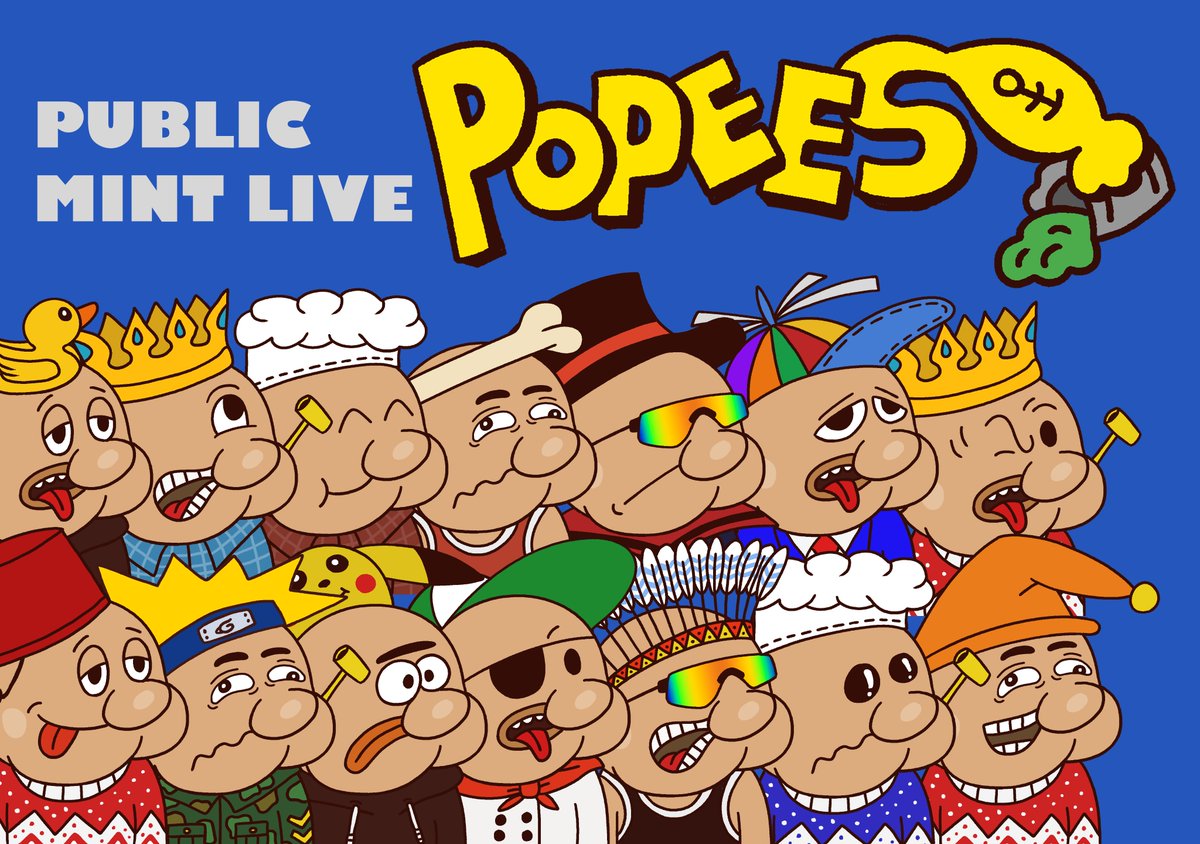 MfersGif's tweet photo. PUBLIC MINT LIVE #POPEES #ApeChain 

Supply: 2222
Mint: 1.2 ape
Max: 20

https://t.co/asSi8GGGMQ https://t.co/3uI6XLsiNG