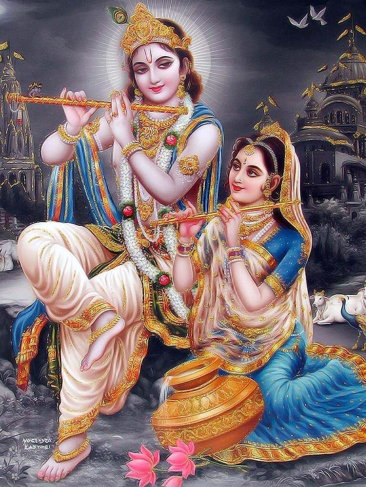 राधे कृष्णा मुरली वाले, जग में सबसे निराले।

प्रेम सुधा बरसाते हैं, हर दिल को अपनाते हैं।

!! जय श्री राधे कृष्णा !!