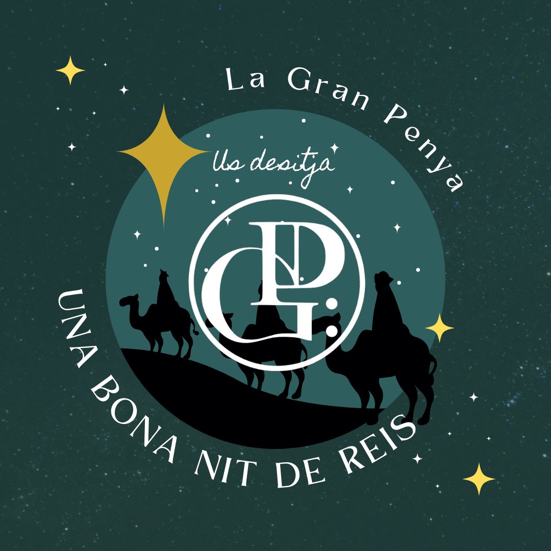 ✨Des de la Junta us volem desitjar una molt Bona Nit de Reis. (i Reines😉)

🤴🏻🤴🏿🤴🏼Esperem que Melcior, Gaspar i Baltasar us portin tot allò que més necessiteu! 

⚠️Però ATENCIÓ:

🟢El millor regal és venir a viure el Carnaval a la Gran Penya! 

🔗 forms.gle/qcrMRg2PRNiV76…