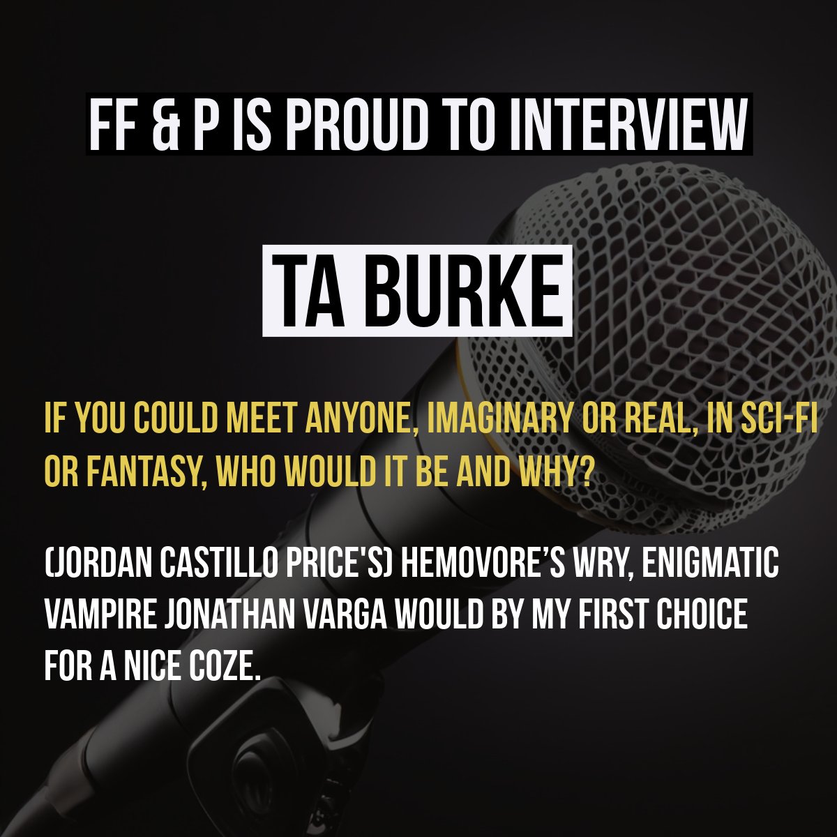 FFnP's tweet image. Read more about TA Burke at

ffprwa.com/new-member-int….

 #Romancelandia