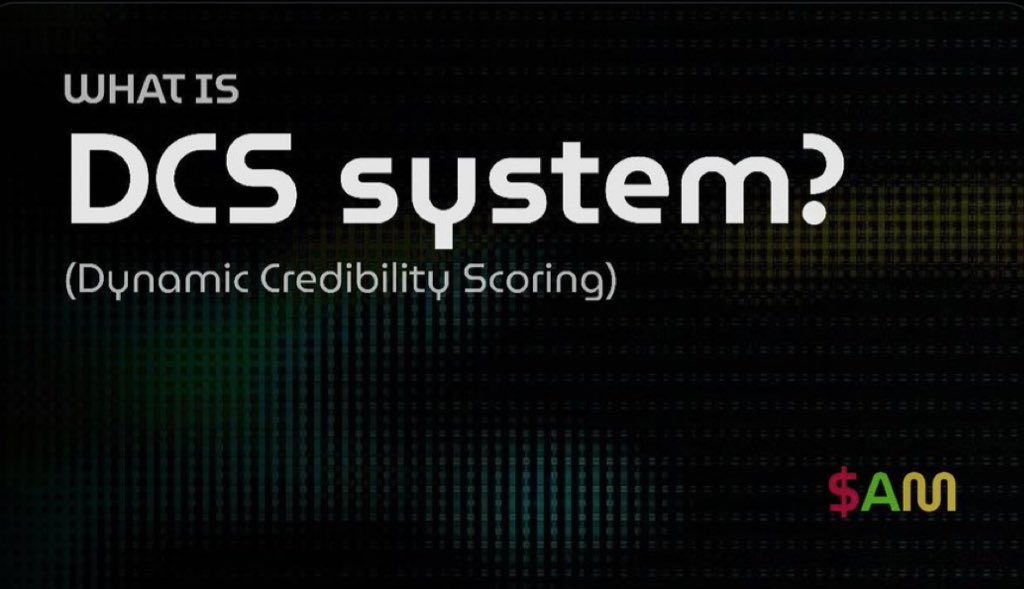 [ WHAT IS $AM DCS SYSTEM? 🧵 ]

$AM 의 DCS 시스템에 대해서 알아보자👀