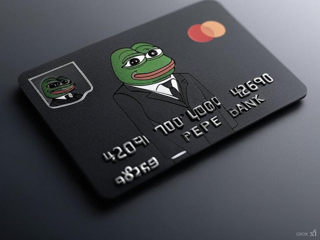 goderbug's tweet image. Can we have this PepeCard? @elonmusk