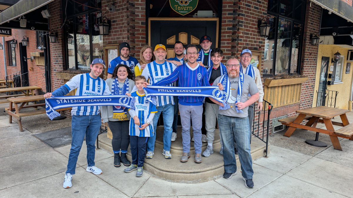 Supporting the Seagulls all across the USA 💙

#BHAFC #StatesideSeagulls