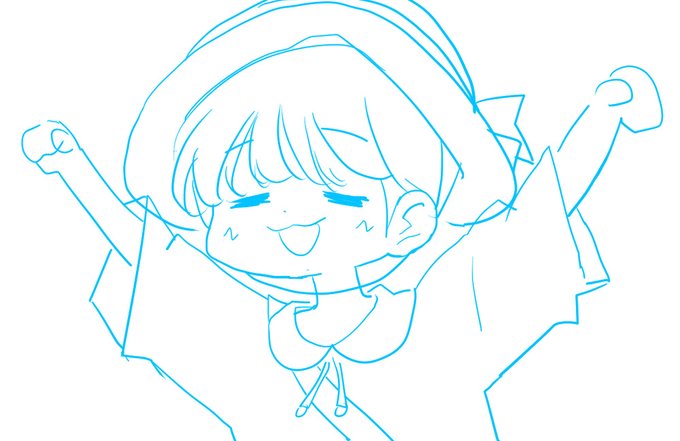 園児ってこーですか分かりません^q^(試行作画中 