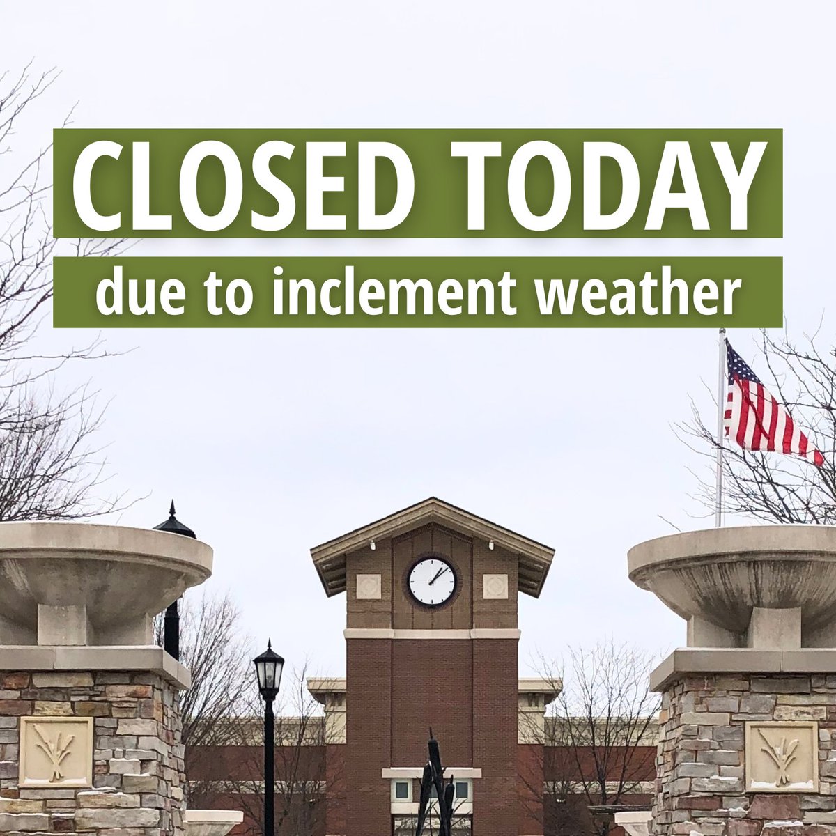❄️ Due to inclement weather, The Meadows is closed today, Sunday 1/5. We hope everyone stays safe and warm!