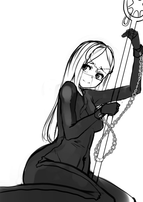 シャーマンというか祈祷師というか…イメージラフ 