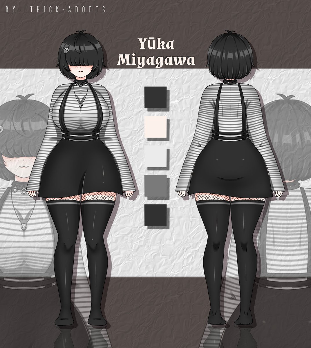 BamboozleExe's tweet photo. Oh completely forgot to post it here but I made two brand new ocs! The first one is Yūka Miyagawa, a university student with wanting to be the scariest pred ever (though she is sweet and kind at heart). And Adeline Bloodsworth, a poor girl just getting by in life! ^^ https://t.co/Q5QEfjJt60