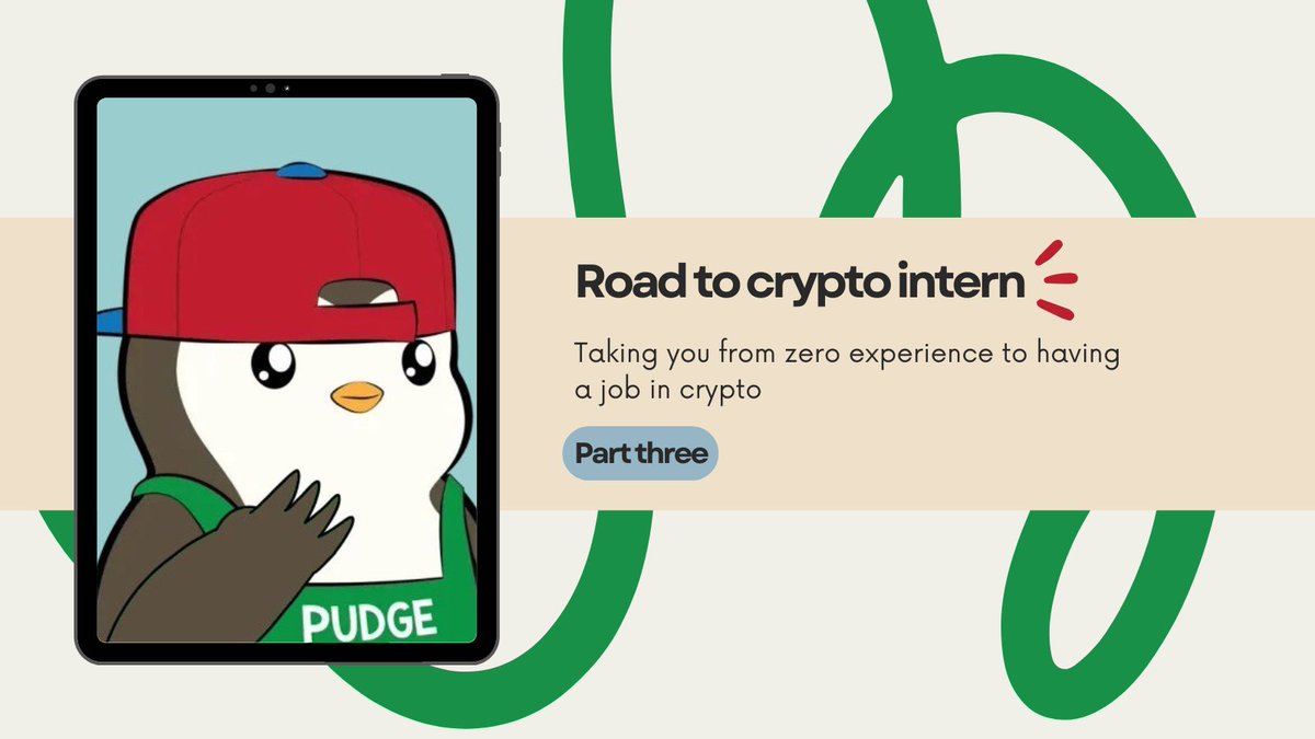 AlexOnchain's tweet image. How to find a job in crypto and, more importantly, pretend to be normal so you keep it

This is episode 3 in my road to crypto intern series

It goes without saying that you all need to read this one🧵👇