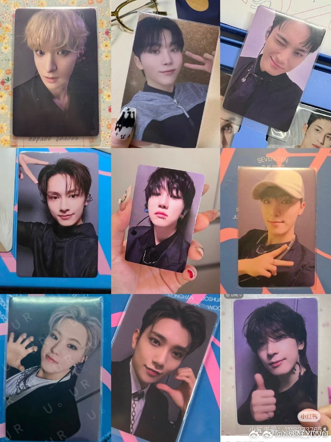 SEVENTEEN 9th mini album attacca carat ver. Seungkwan set +