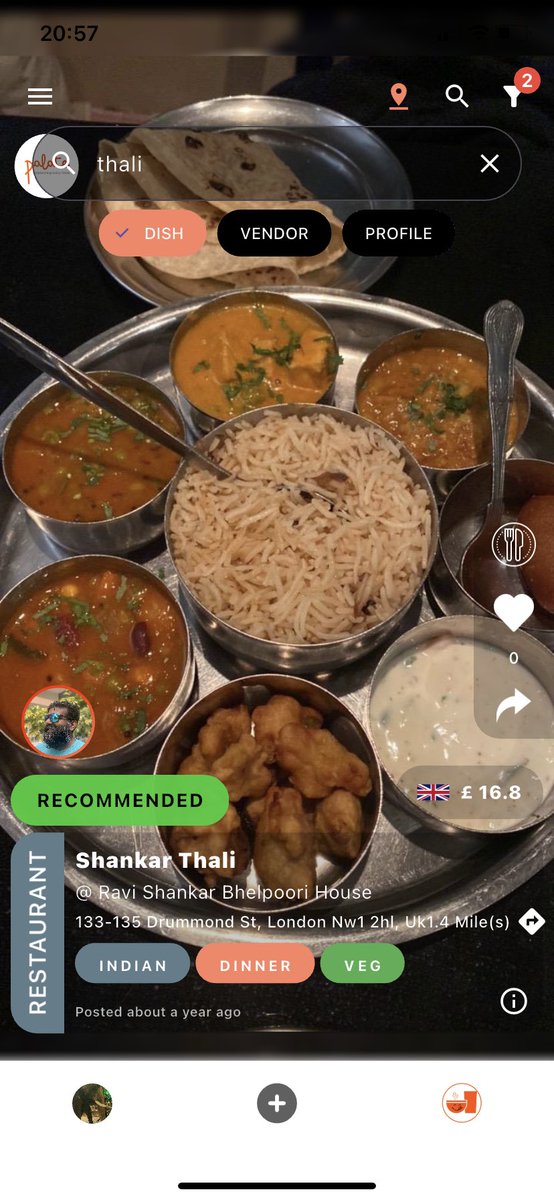 Palate_App's tweet photo. #thali #desifood #londonfood #indianfood #Food #Londonfoodie #palatepics #eatrateshare

At Palate we are creating dish level guide to help people make better food choices and get value for money spent on food! 

Share your palate power! Link on bio or https://t.co/UaP2XT2Vca https://t.co/kIo3PTk2sn
