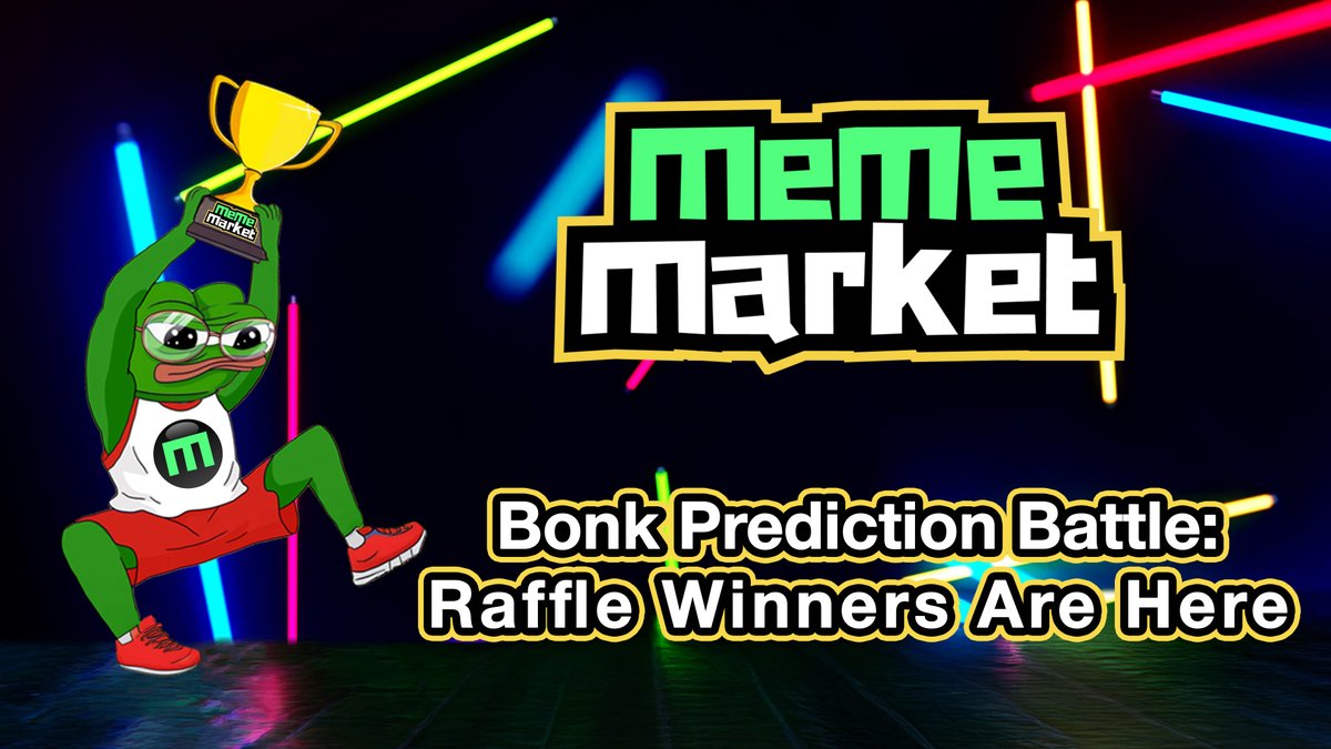 Congratulations to our 5 raffle winners, selected using our BASED AF price-seeded raffle system!🎲

NO MANIPULATION, $BONK DECIDED YOUR FATE!💪

TRANSPARENCY ALERT⚠️: Watch the full raffle selection process video in the link below! See the system in action!🔗