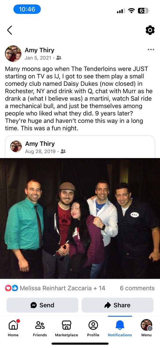 I still am thankful for that fun weekend! <a href="/BQQuinn/">Brian Quinn</a> <a href="/SalVulcano/">Sal Vulcano</a> <a href="/Joe_Gatto/">Joe Gatto</a> <a href="/jamessmurray/">Murr</a>