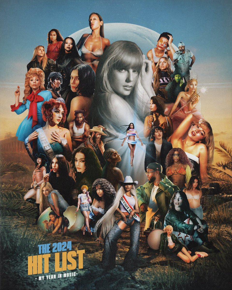 CosmintSTUDIOS's tweet photo. 🌟✨ Presenting "The 2024 Hit List: My Year in Music" 🌙🎶—a tribute to the icons, legends, and trailblazers who shaped this incredible year of sound and storytelling! 🎤🔥 https://t.co/zyLPNQ3Dq5