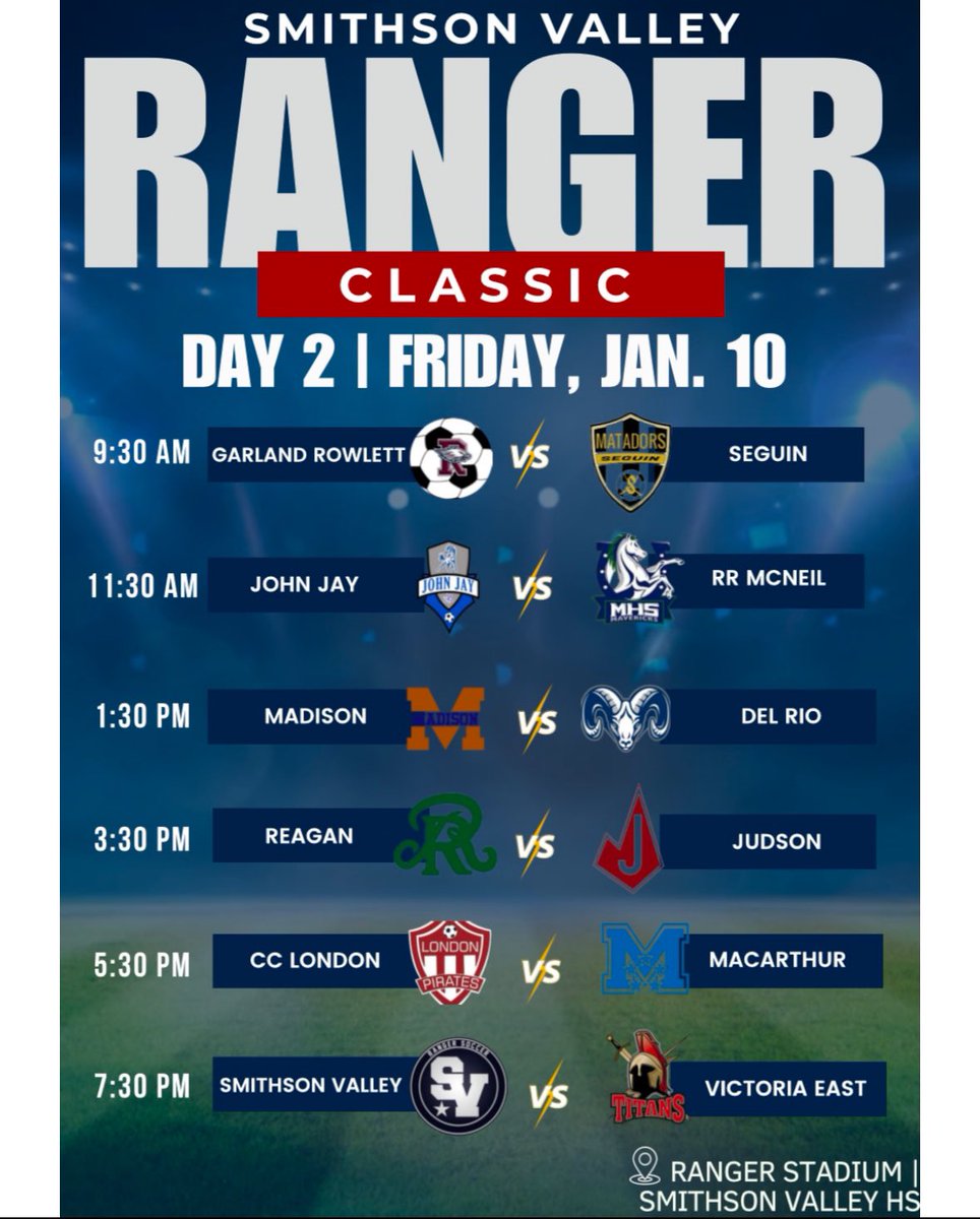 Smithson Valley Men’s Soccer tweet media