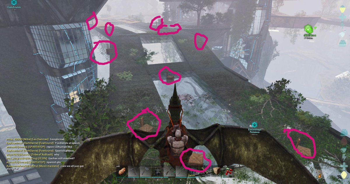 Rela_Prohibidos's tweet photo. #Extincionascended all the dinosaur spawns are broken and it is impossible to build anything, there is no control, the server is 5902
@survivetheark https://t.co/PWu7eLIdjz